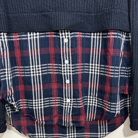 Veronica Beard Navy Garett Wool Sweater Jumper - Picture 5 of 7